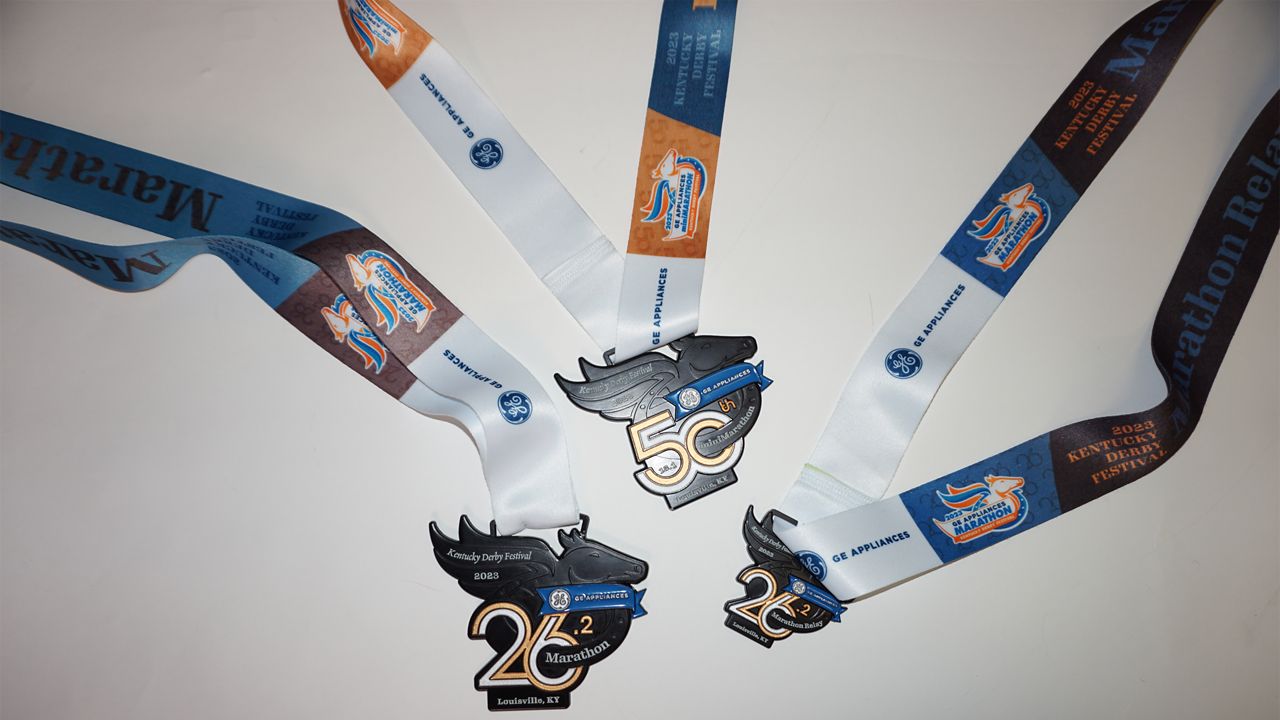 Kentucky Derby Festival unveils medals for 50th miniMarathon
