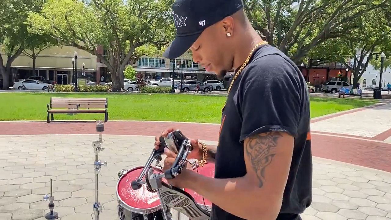 Polk county KE Drummerboy goes on tour with rapper Toosii