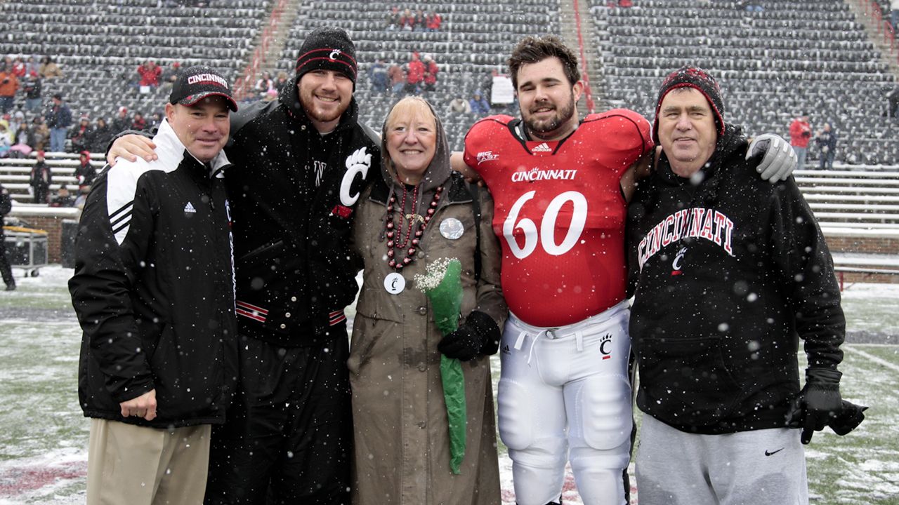 Kelce brothers making University of Cincinnati proud