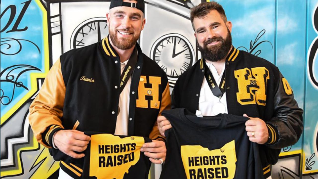 The Kelce brothers attended Cleveland Heights High School in northeast Ohio. (Photo courtesy of Cleveland Heights-University Heights School District)
