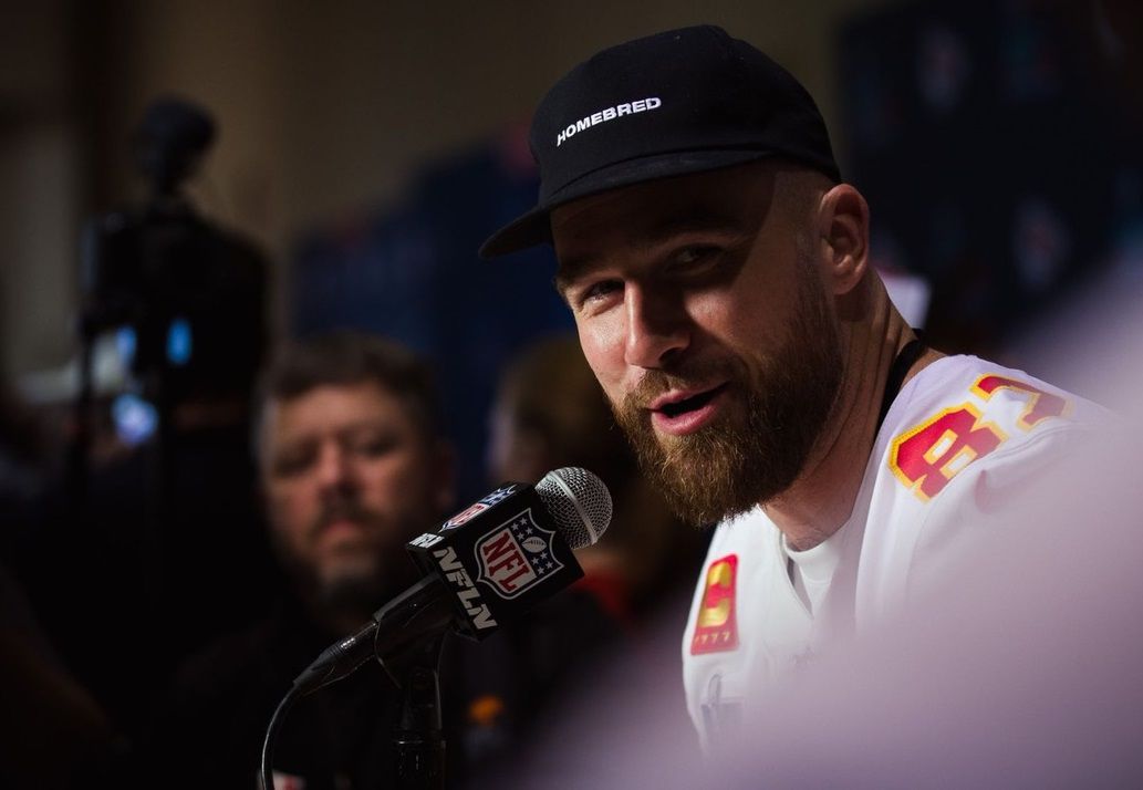 Travis Kelce voiced appreciation for friends, coaches and mentors for supporting him through a difficult period at the University of Cincinnati. (Photo courtesy of University of Cincinnati Athletics)