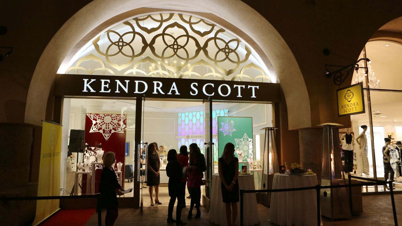 Boutique exterior during the Luxe Party at the Kendra Scott Fashion Island Boutique on Tuesday, November 20, 2013, in Newport Beach, Calif. (Photo by Ryan Miller/Invision/AP)