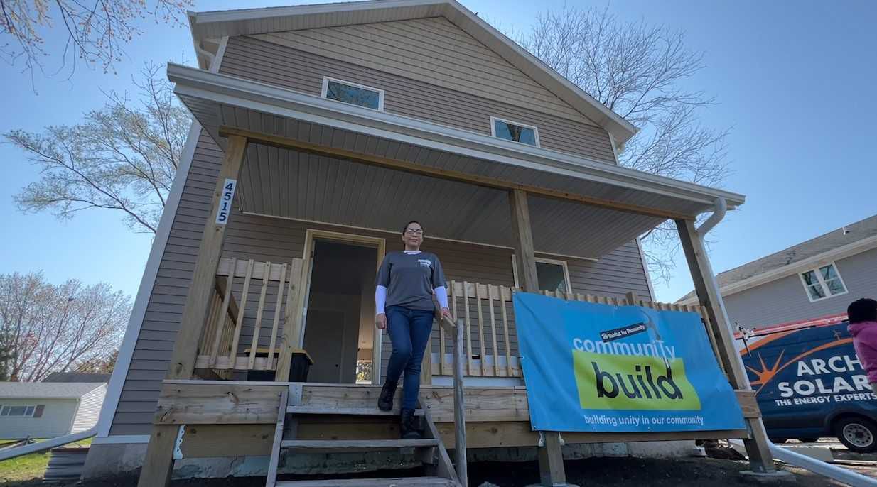 Habitat for Humanity Kenosha family afford home inflation
