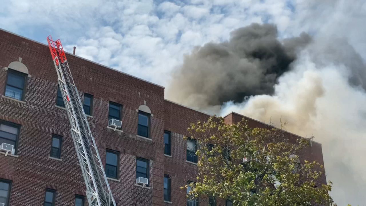 Fire in Brooklyn Building Displaces Several Families