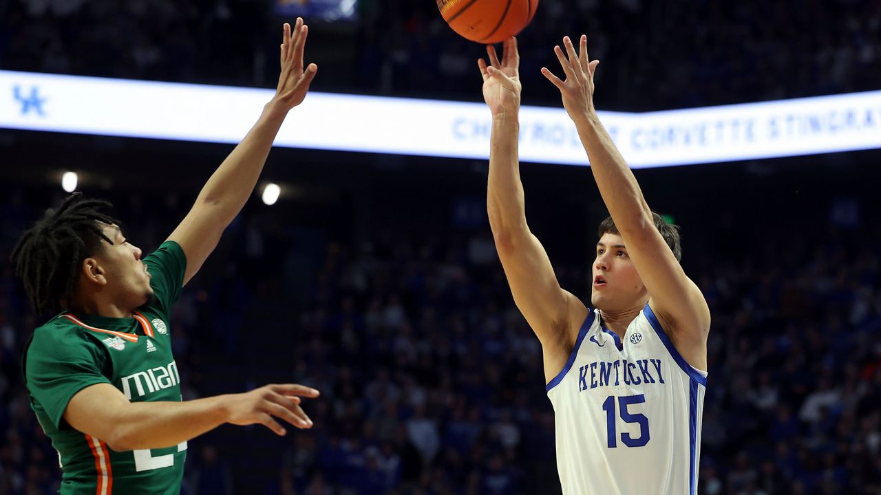 One and done. Reed Sheppard leaves Kentucky for the NBA after 1 year