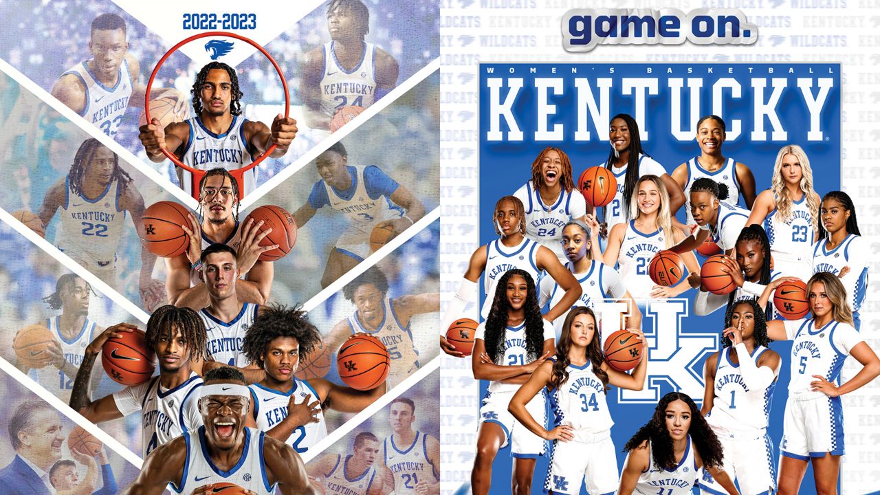 UK men's and women's basketball posters released