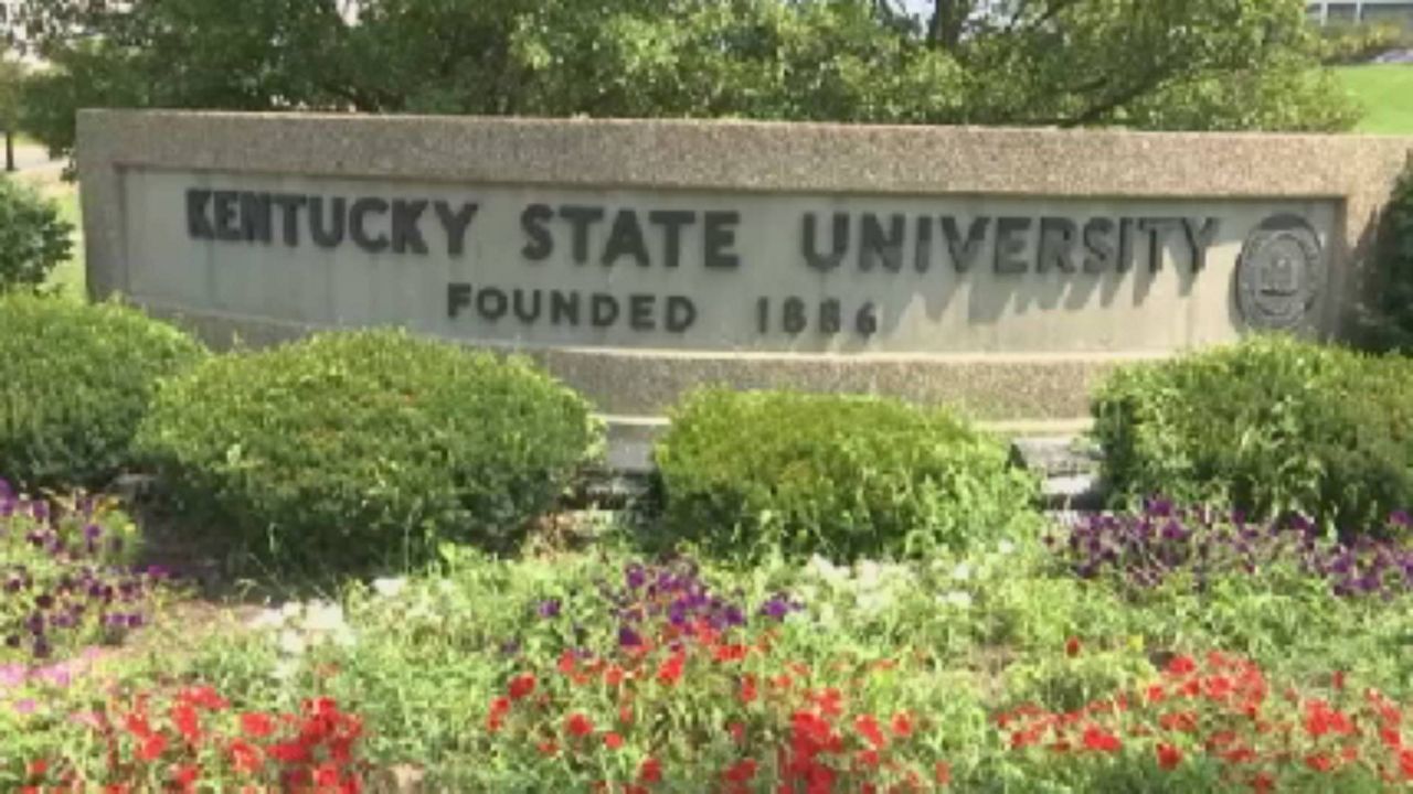 Kentucky State University welcome sign