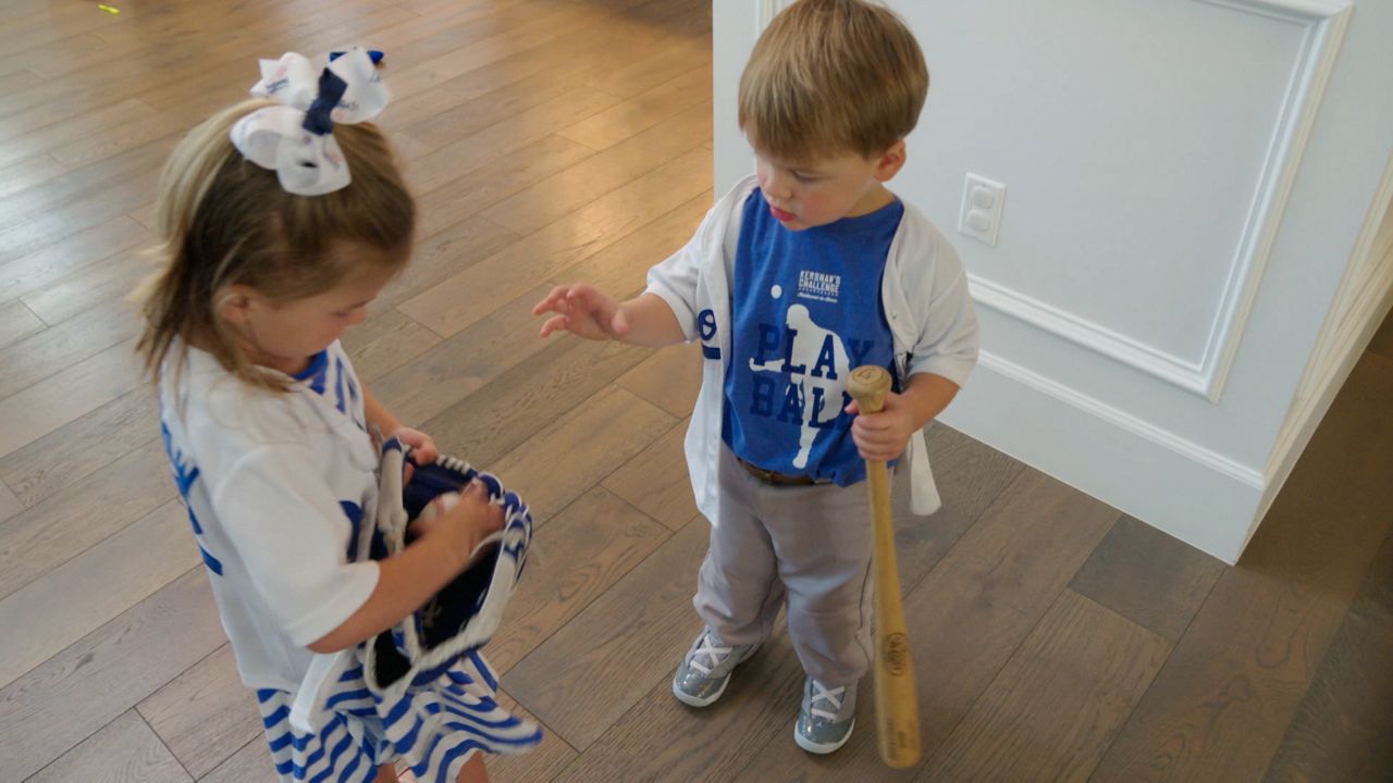 Family of Dodger Clayton Kershaw Preps for Game Day