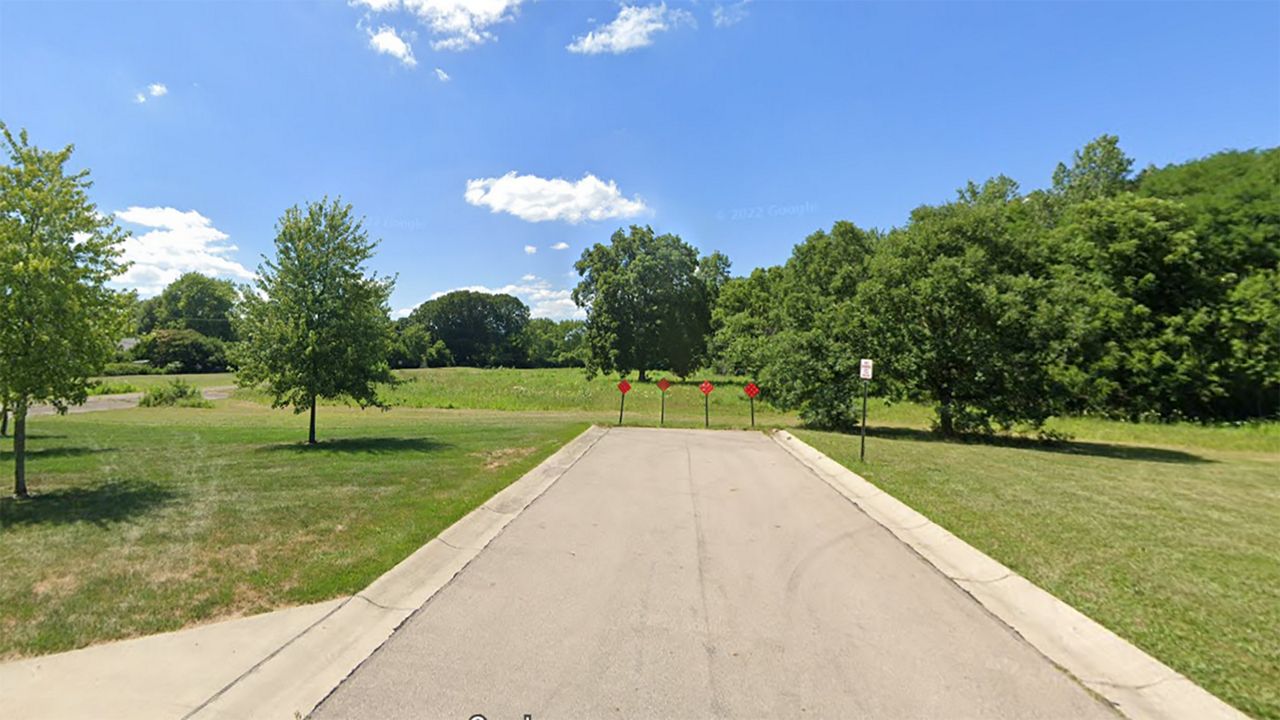 A screenshot of the land the city used to create Gentile Nature Park in 2022, as pictured at the end of Maddix Drive. (Photo courtesy of Google Maps)
