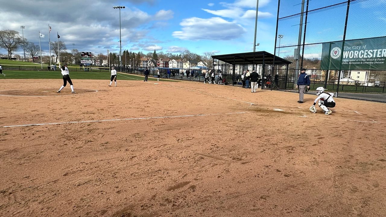 St. Paul softball during a recent game (Spectrum News1/Kevin Shea)