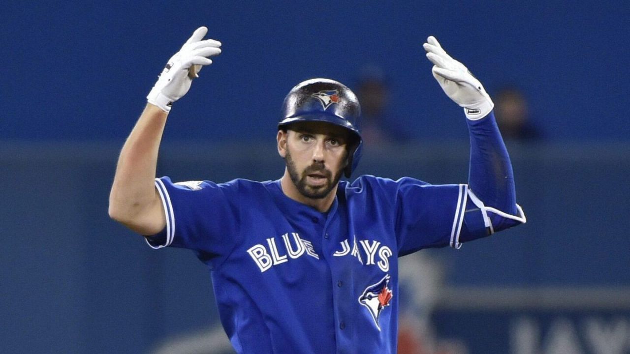 Chris Colabello played 1st & OF for the Blue Jays (Spectrum News1/Chris Colabello)