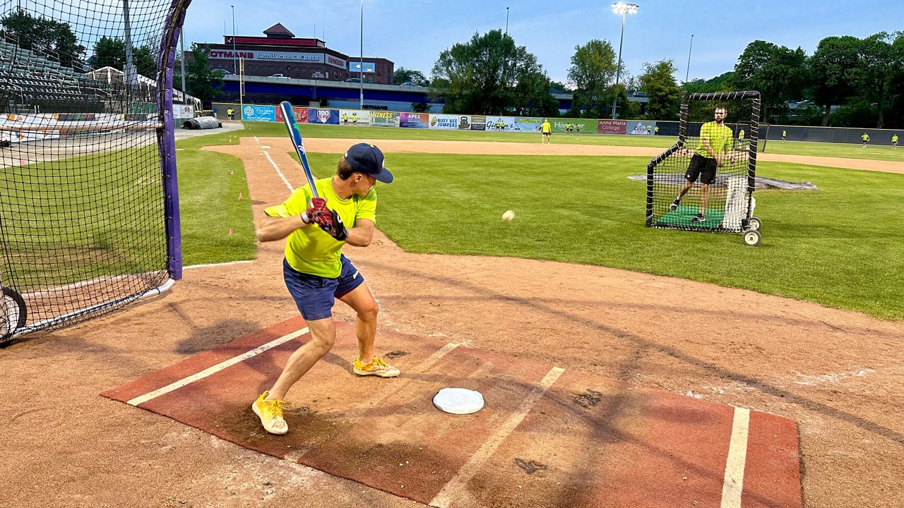 The Bravehearts at a recent practice (Spectrum News1/Kevin Shea)