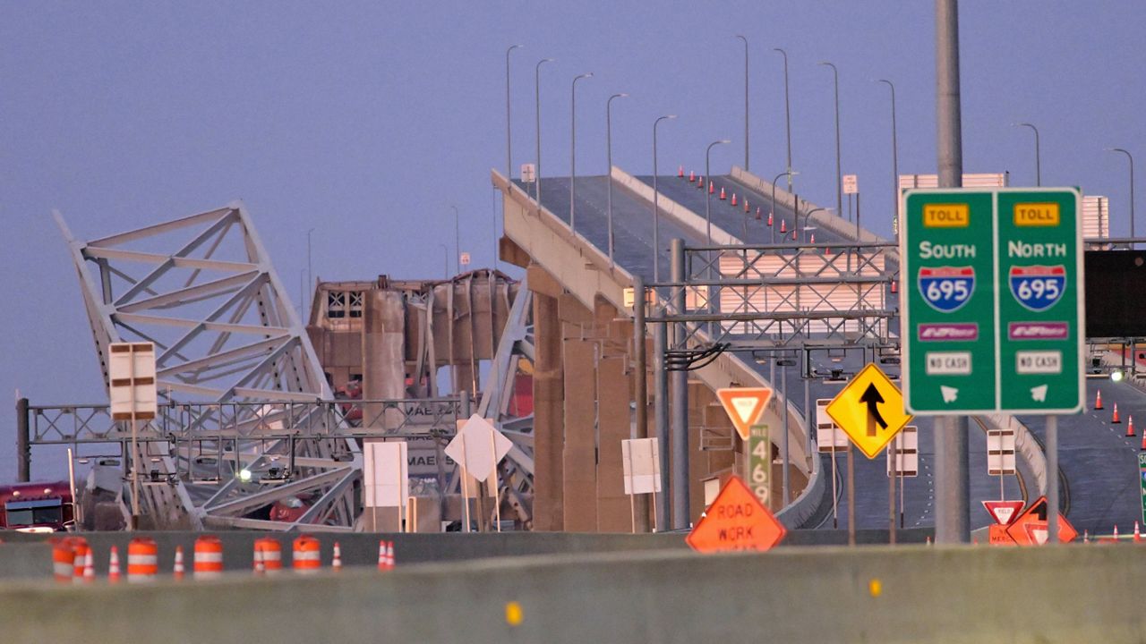 Baltimore's Key Bridge collapses after cargo ship strikes it - Vimarsana News