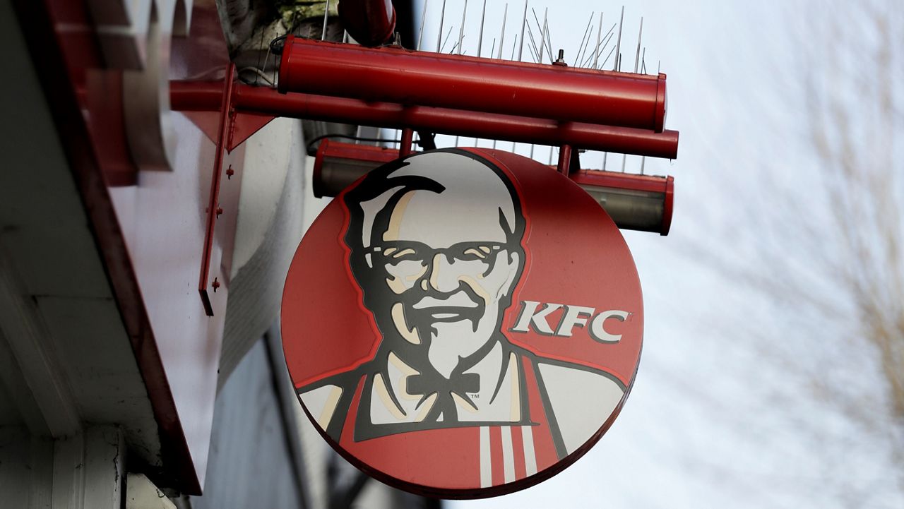 kfc sign in the UK