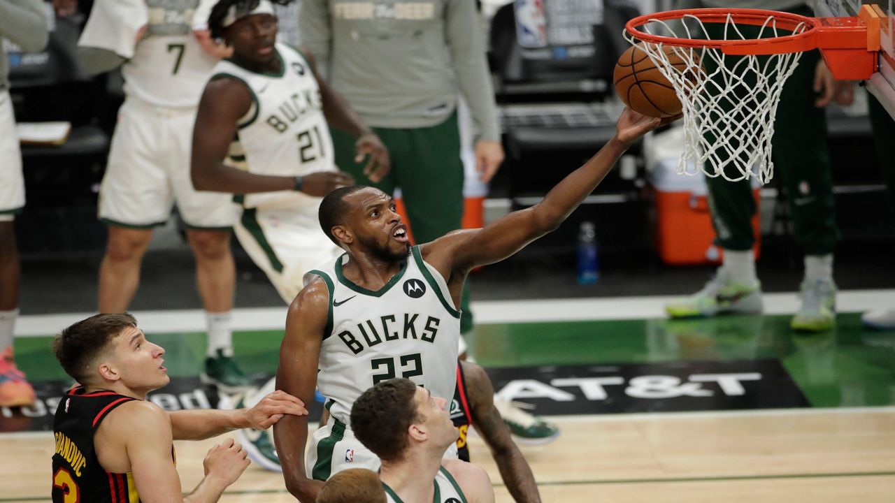 Khris Middleton. (AP Photo)