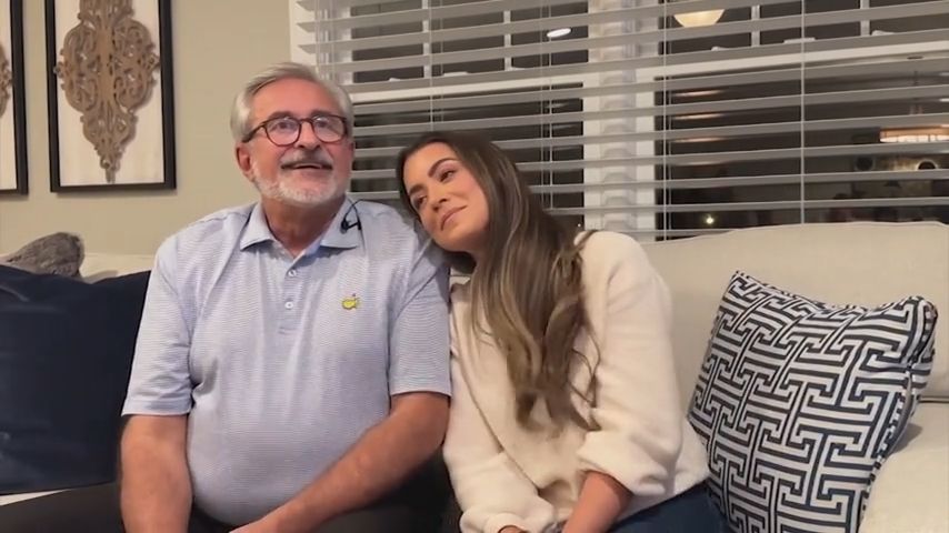 Bill Katsanos, left, got a new lease on life from his former employee Tara Espinoza, who donated a kidney to him. (Spectrum News 1)