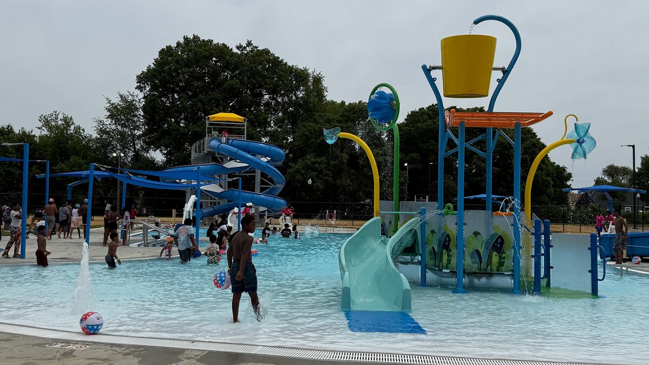 West Louisville celebrates Algonquin Park Pool opening