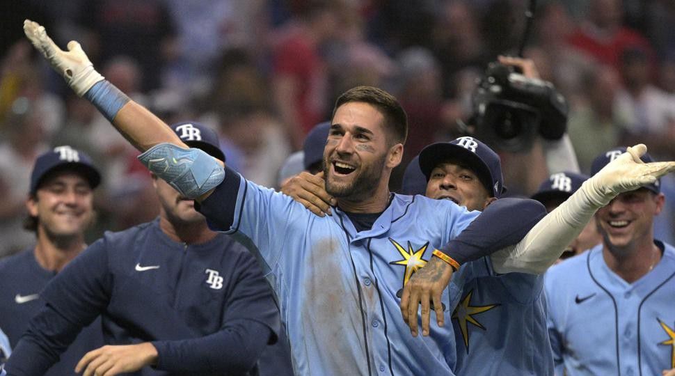 Kevin Kiermaier is now a free agent after spending 10 seasons with the Tampa Bay Rays. (AP File Image)