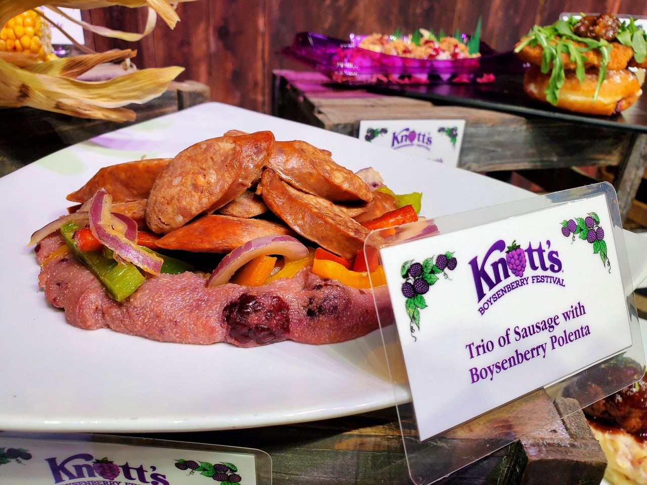 Knott's Berry Farm celebrating the boysenberry