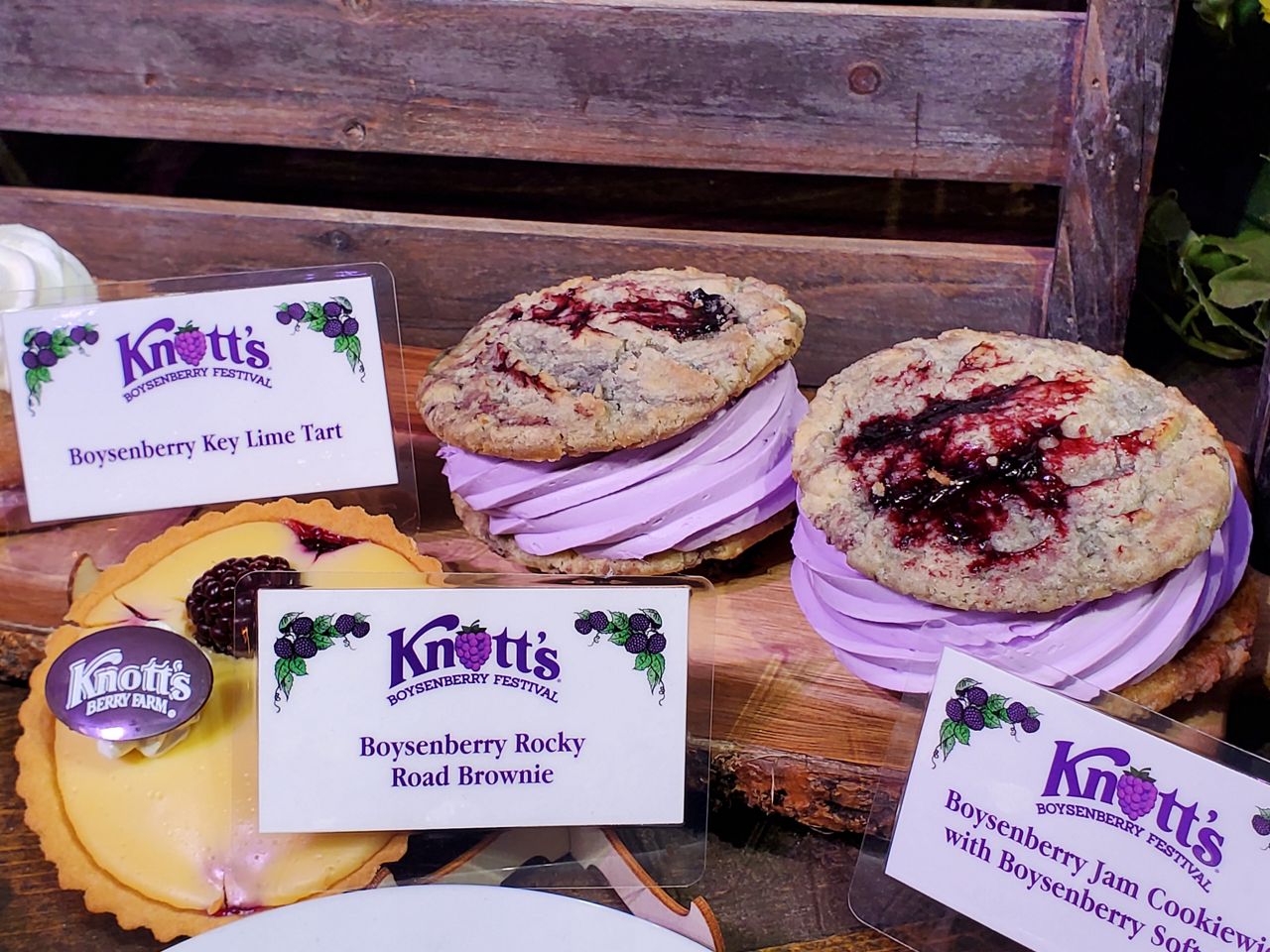 Knott's Berry Farm celebrating the boysenberry