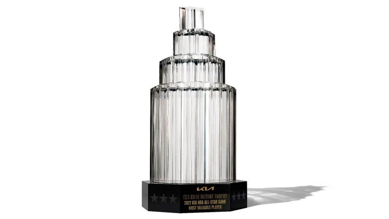 NBA Most Valuable Player Trophy | 3D model