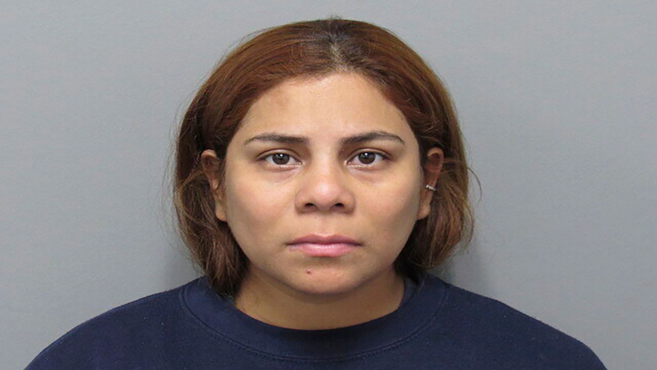 In this booking photo provided by the Cuyahoga County Sheriff's Department, is Kristel Candelario, 31, of Cleveland, Ohio. Candelario pleaded guilty to aggravated murder and child endangerment Thursday, Feb. 22, 2024, in the death of her 16-month-old daughter, who authorities allege was left alone for 10 days while she went on vacation. (Cuyahoga County Sheriff's Department via AP, File)