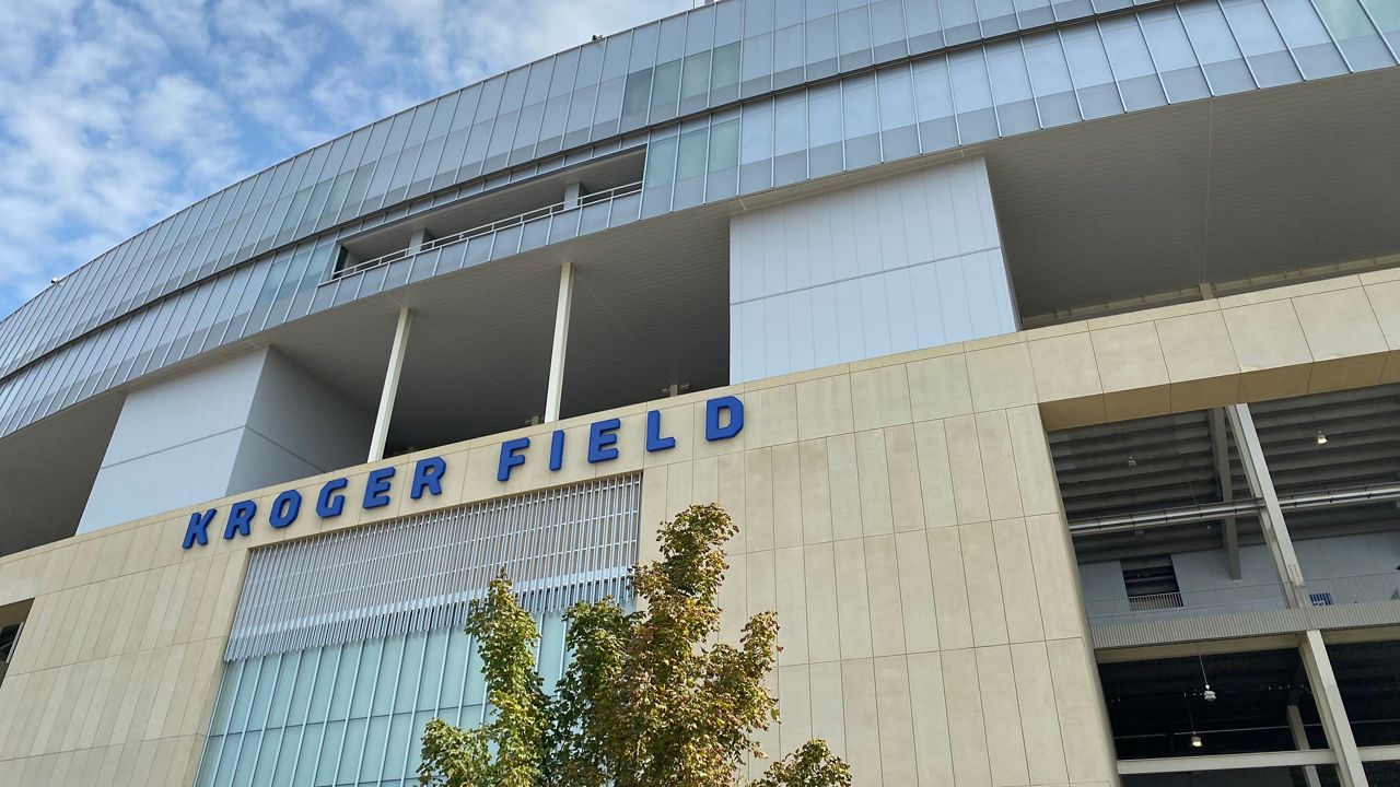 Kroger Field is home to the University of Kentucky football team (Spectrum News 1/Diamond Palmer)