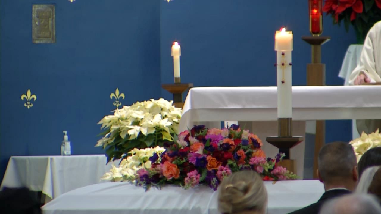 Funeral services for Mary Anne Krupsak were held at St. Francis de Sales Church in Geneva.