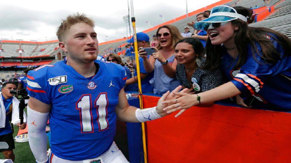The Gators are in the Orange Bowl for the fourth time, having won each of their previous three appearances (AP FILE PHOTO)