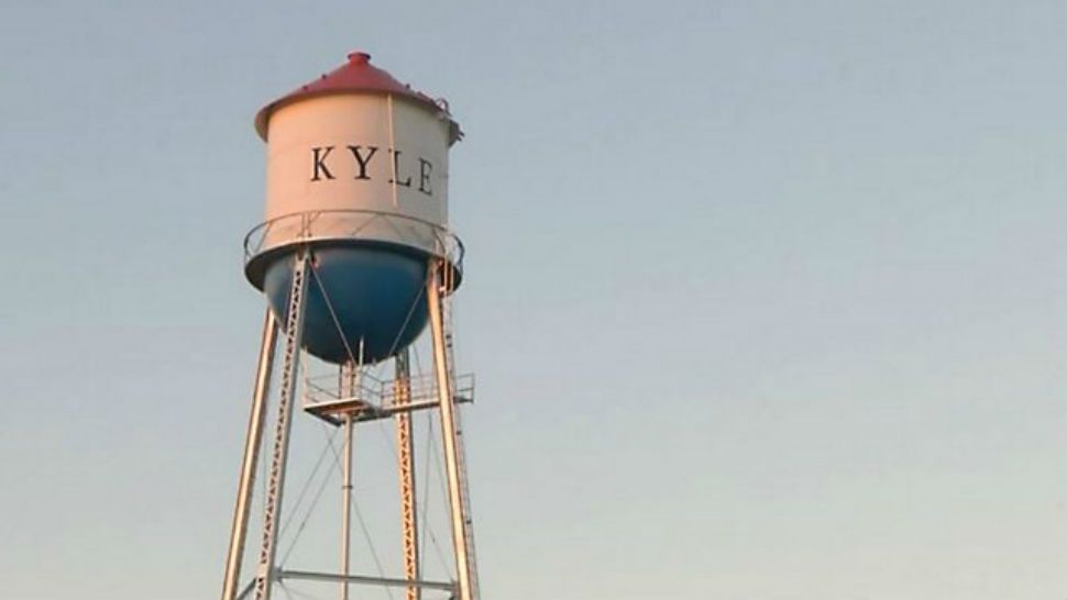 FILE- Kyle water tower. 