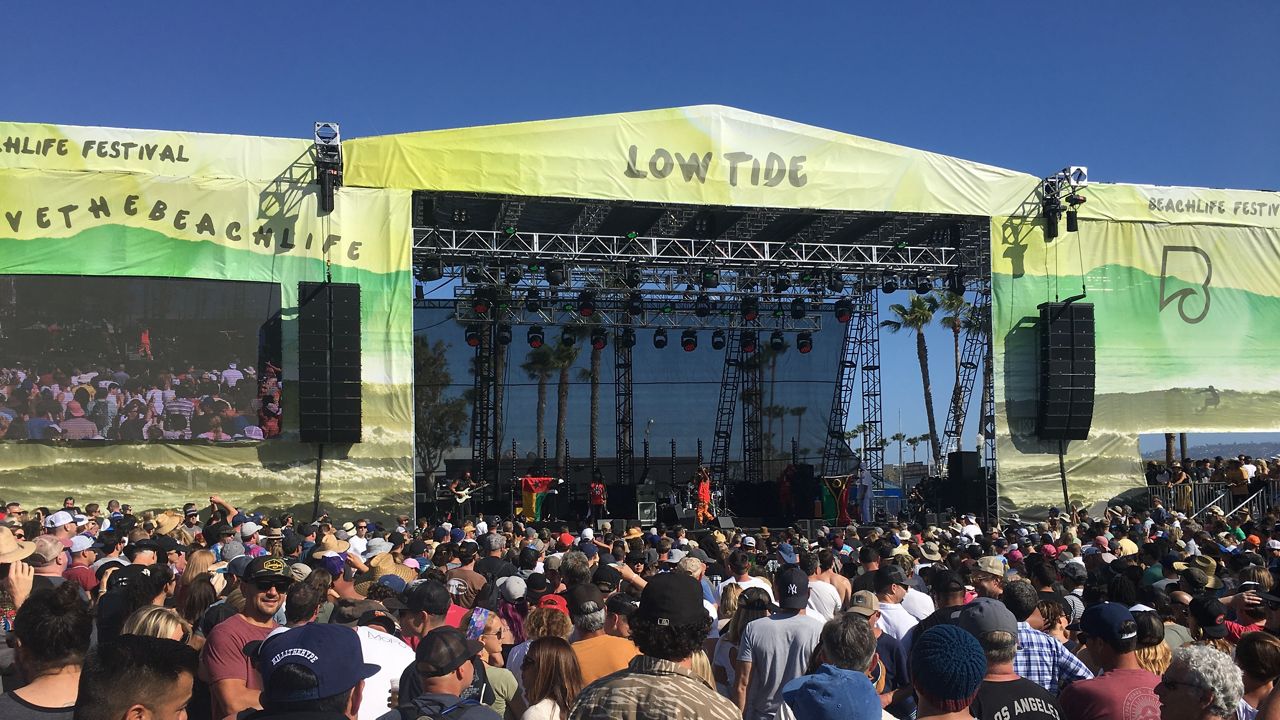 The 2019 BeachLife Festival in Redondo Beach drew thousands of attendees over its three days. (Spectrum News/David Mendez)