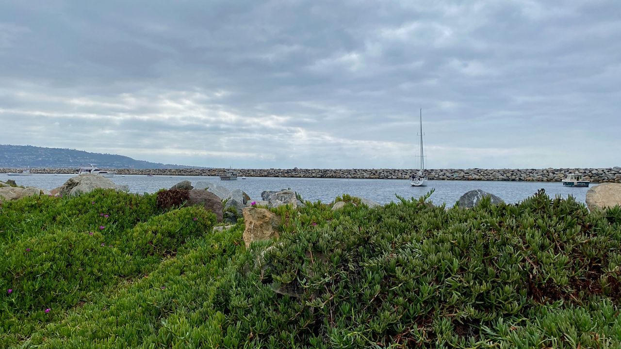 The view from Redondo Beach's Moonstone Park. The Redondo Beach City Council has named Moonstone Park as a potential site for a temporary homeless shelter. (Spectrum News/David Mendez)