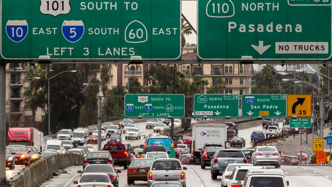 FILE photo of Los Angeles traffic. (Spectrum News)