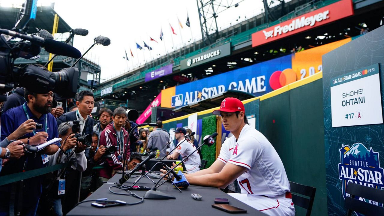 Shohei Ohtani's free agency the buzz of the All-Star Game