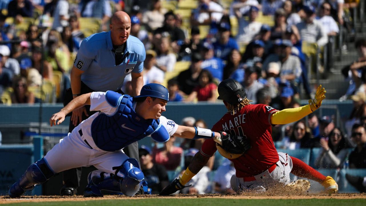 Dbacks' speed, bunt beat Dodgers 21, Syndergaard