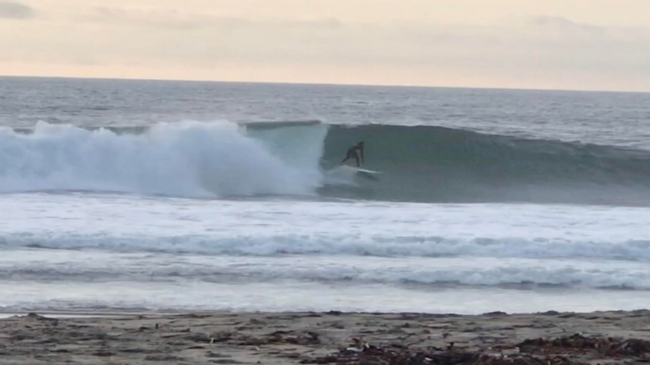 Redondo Beach Breakwater on a long period northwest swell