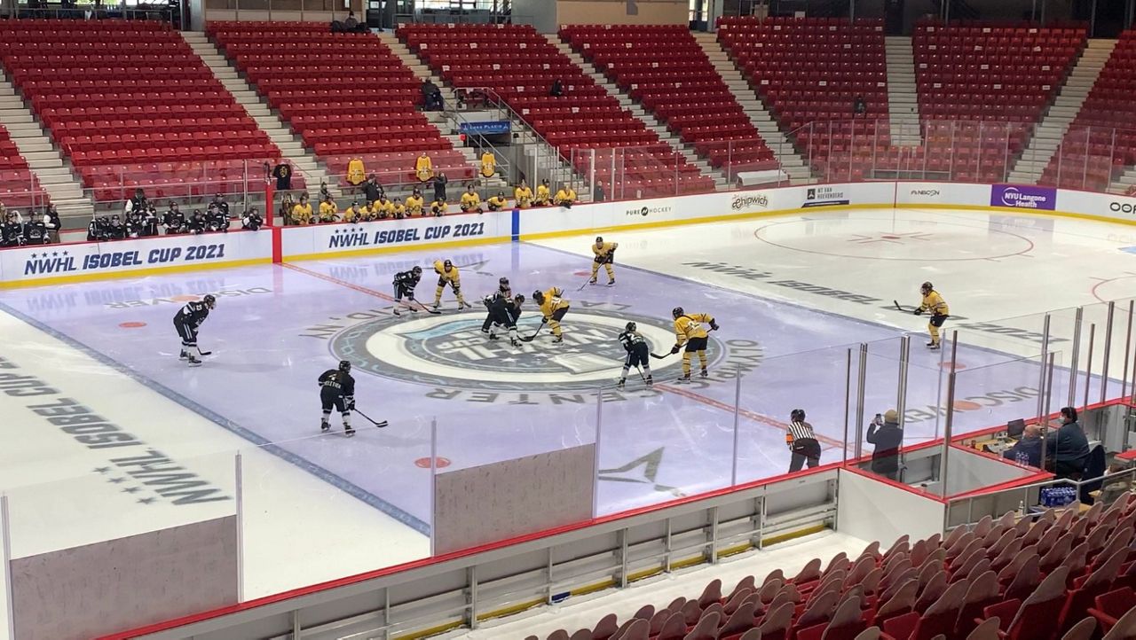 Hockey Game in Lake Placid, New York