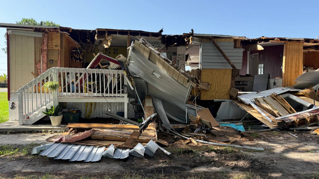 Clermont home gets vandalized with heavy equipment