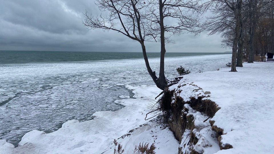 Ice On Lake Erie Is Rapidly Increasing