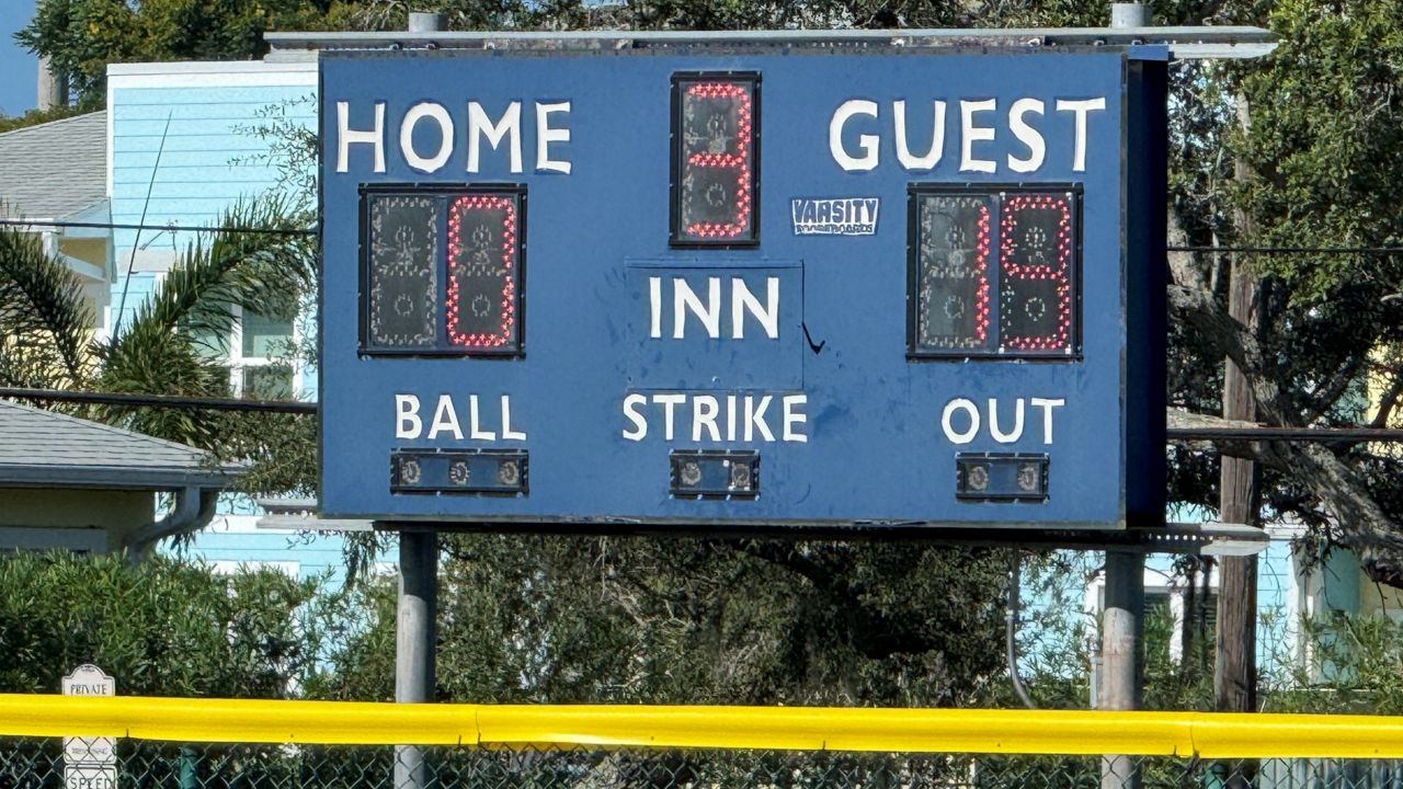Lake Mary won the 1st game of the state Little League Baseball tournament 19-0 on Friday in Crane Park at Tim Wakefield Sports Complex. (Spectrum News/Greg Pallone)
