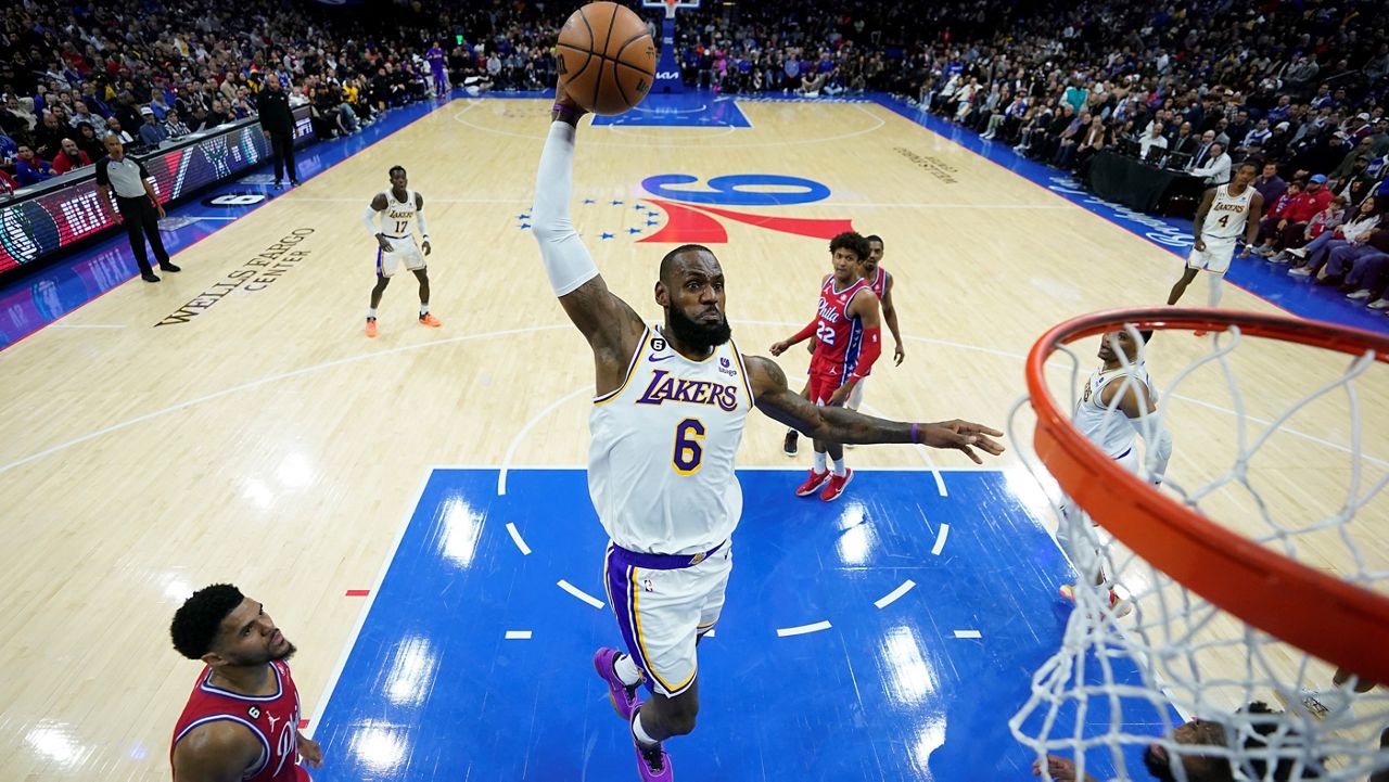 Lakers Rule Out LeBron James vs. Sixers on Wednesday - Sports