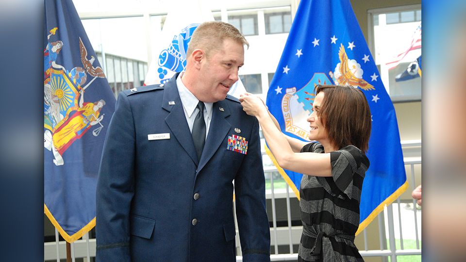 Niskayuna man promoted to colonel in New York Air National Guard Larry Schaefer Syracuse University College of Law University at Albany