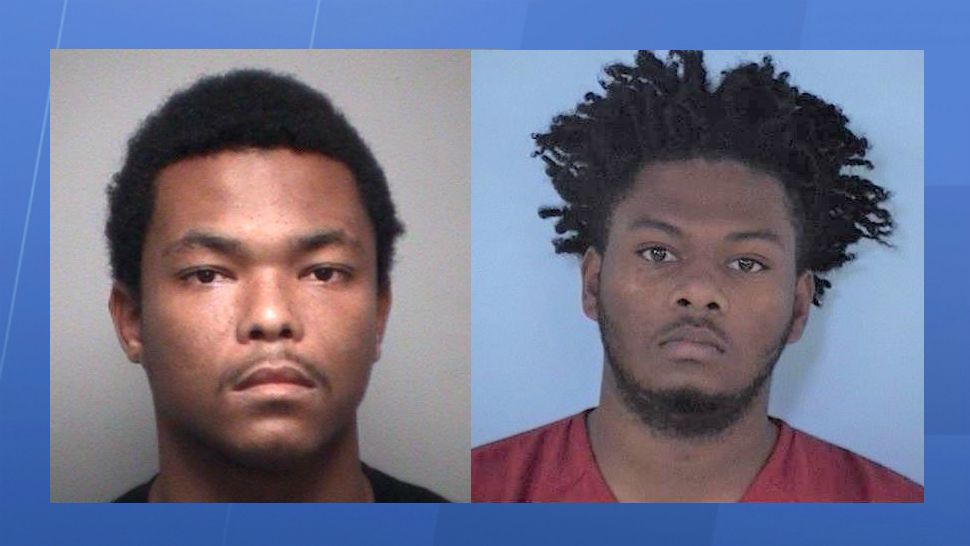 A 16-year-old boy from Orlando, 23-year-old Larry Burrows of Orlando (left), and 18-year-old Tracy Mays Jr. of Leesburg (right) are facing murder and attempted robbery charges. 