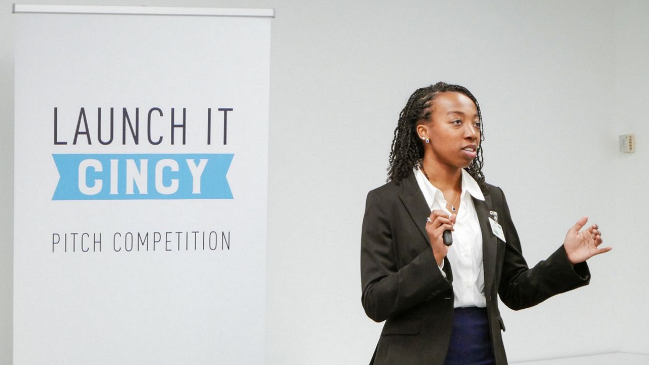 VaLanDria Smith-Lash, founder of Coarse Culture, was one of the three winning teams at the 2023 Launch It: Cincy Pitch Night. (Photo courtesy of Main Street Ventures)
