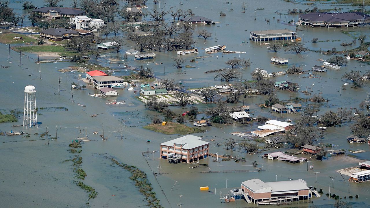 Hurricane damage