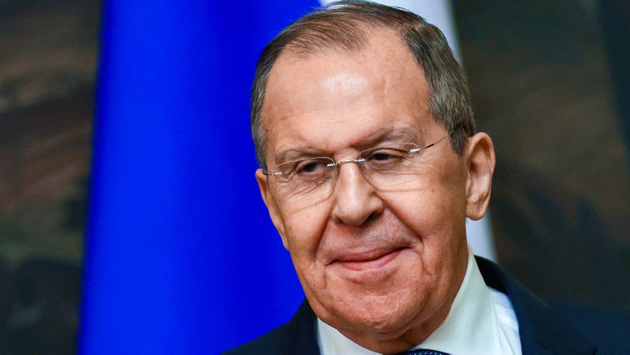 Russian Foreign Minister Sergey Lavrov (Ukrainian Presidential Press Office via AP)