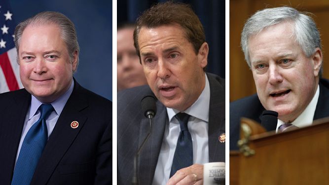 George Holding, Mark Walker, and Mark Meadows are not seeking reelection. 