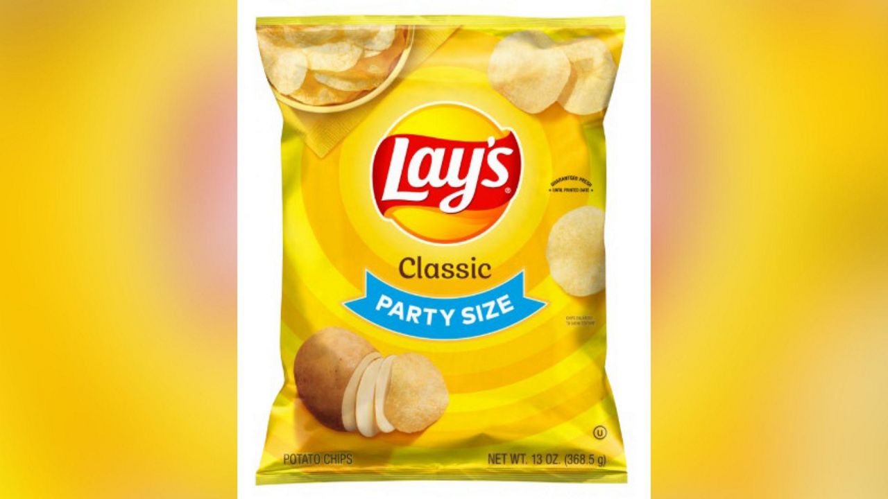 A 13-ounce bag of Lays Classic Potato Chips. (Photo credit: FDA)