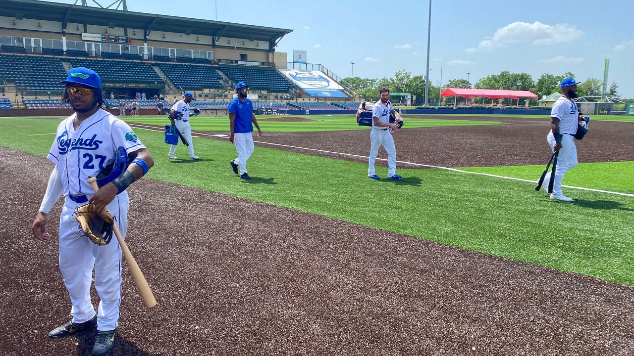 Legends leave field