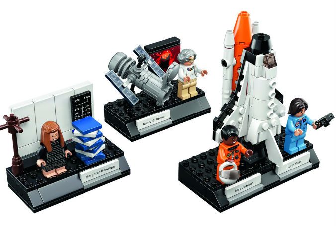 LEGO unveiled the first images of its 'Women of NASA' set, to be released Nov. 1 for $24.99. (LEGO)
